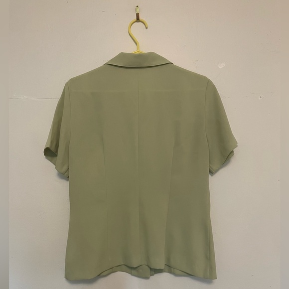 Vintage minty button up - Picture 2 of 3